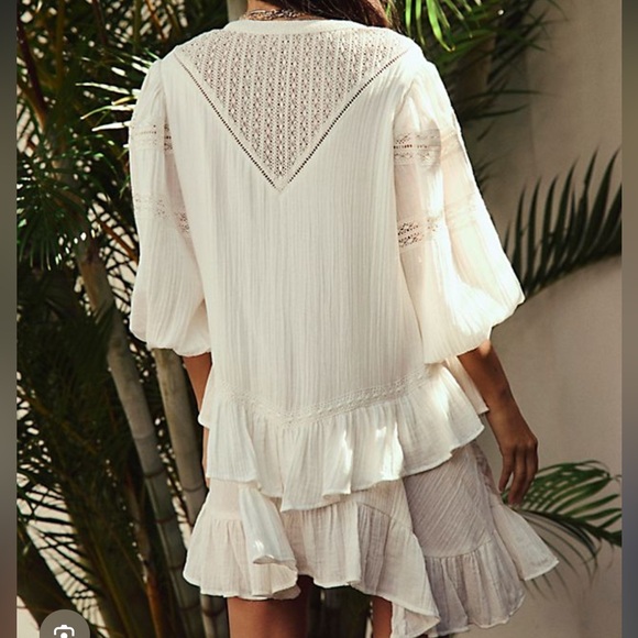 NWOT Free People Sachs Mini Dress - Picture 4 of 4